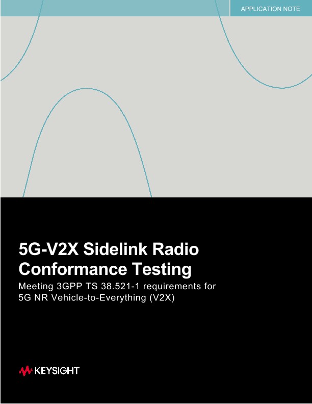 5G-V2X Sidelink Radio Conformance Testing