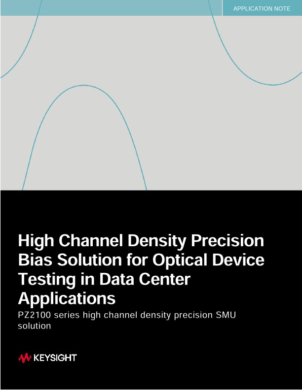 High Channel Density Precision Bias Solution for Optical Device Testing in Data Center Applications