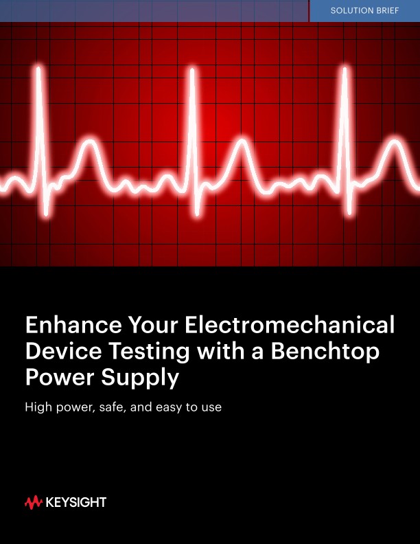 Enhance Your Electromechanical Device Testing with a Benchtop Power Supply