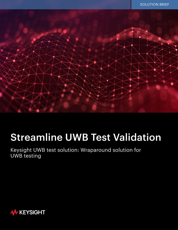 Streamline UWB Test Validation