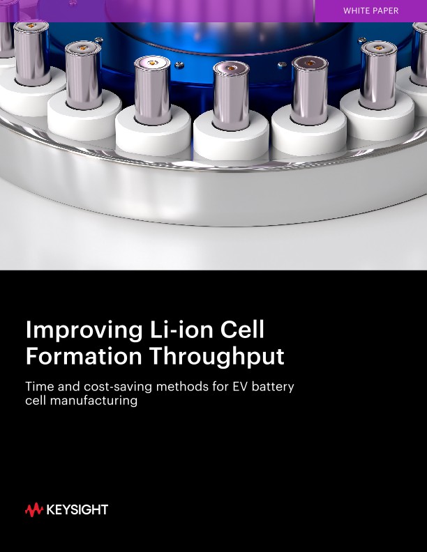 Improving Li-ion Cell Formation Throughput