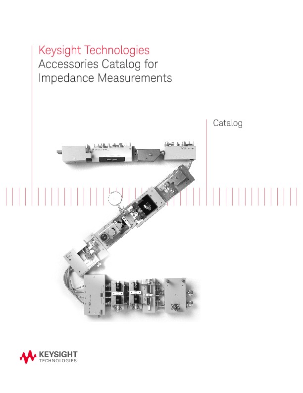 Accessories Catalog for Impedance Measurements - Catalog