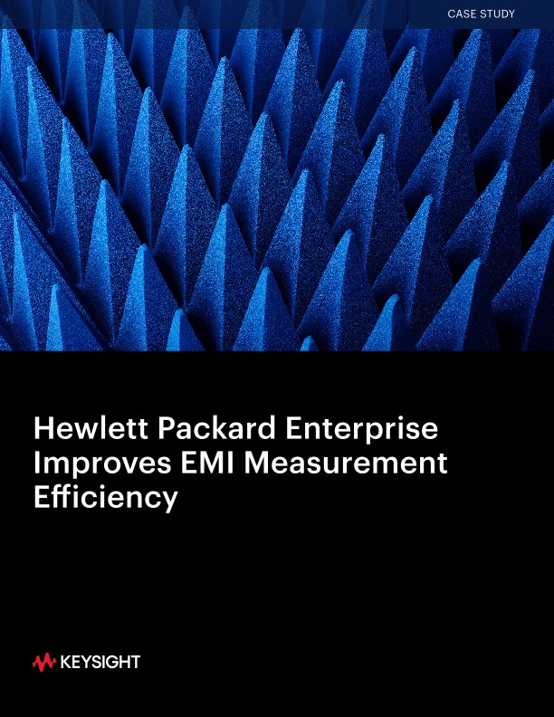 Hewlett Packard Enterprise Improves EMI Measurement Efficiency