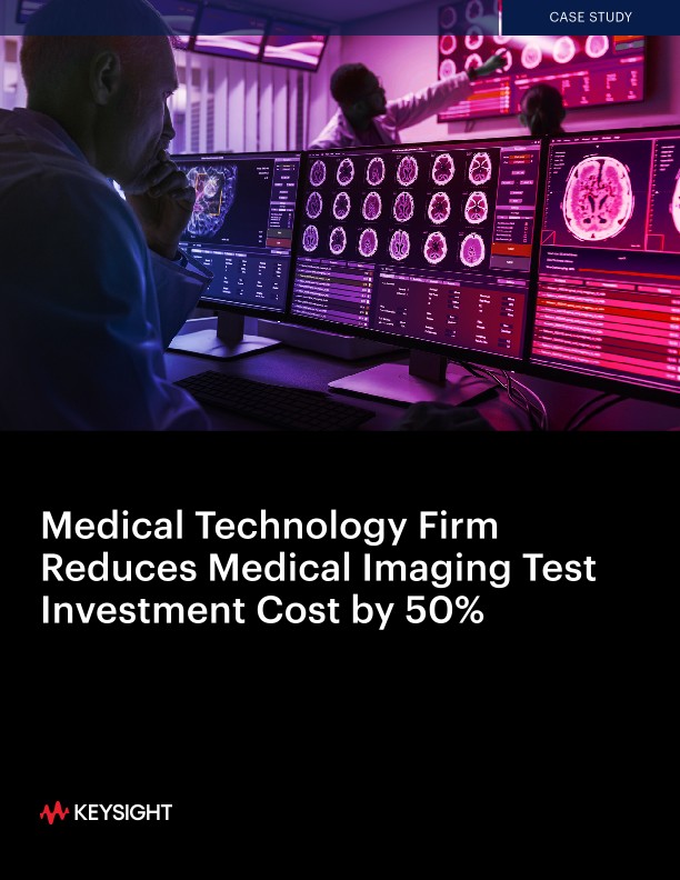 Medical Technology Firm Reduces Medical Imaging Test Investment Cost by 50%