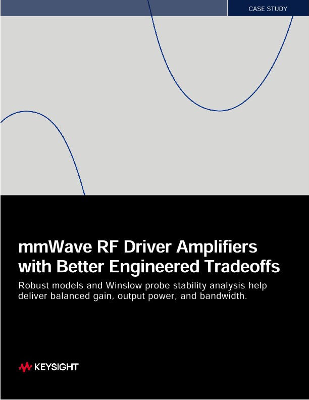 mmWave RF Driver Amplifiers with Better Engineered Tradeoffs