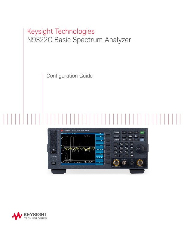 N9322C Basic Spectrum Analyzer 