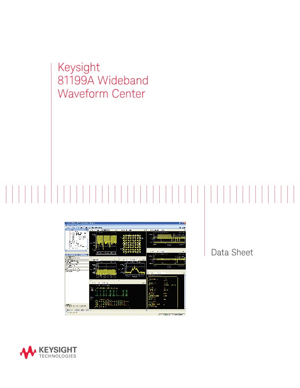 81199A Wideband Waveform Center