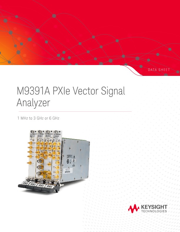 M9391A PXIe Vector Signal Analyzer