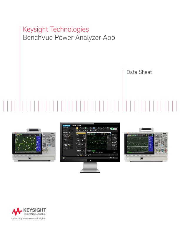 BenchVue Power Analyzer App