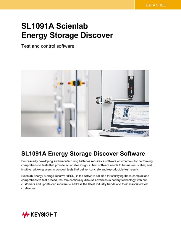 SL1091A Energy Storage Discover