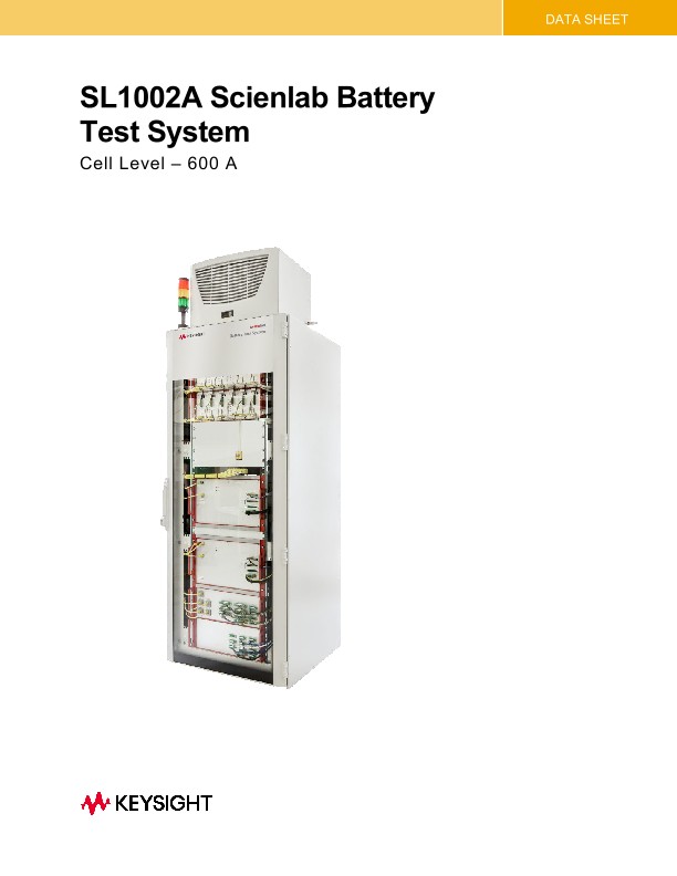 SL1002A Battery Test System Cell Level 600 A