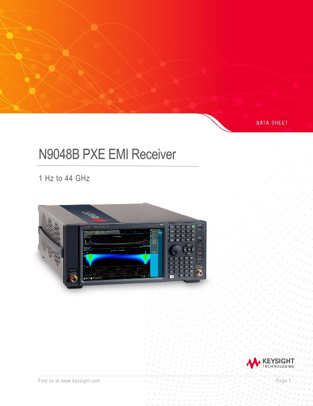 N9048B PXE EMI Receiver