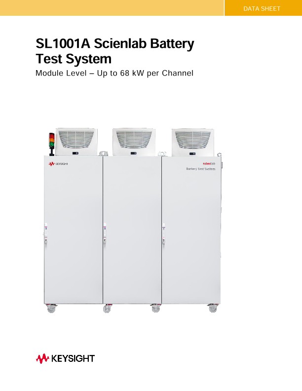 SL1001A Battery Test System Module Level 68 kW