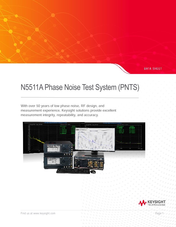 N5511A Phase Noise Test System (PNTS)