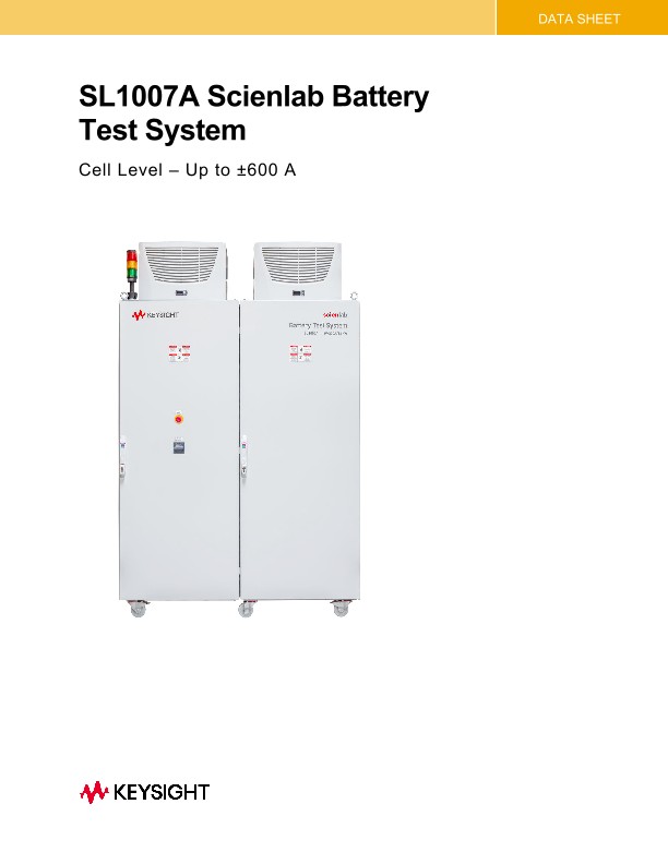 SL1007A Battery Test System Cell Level 600 A