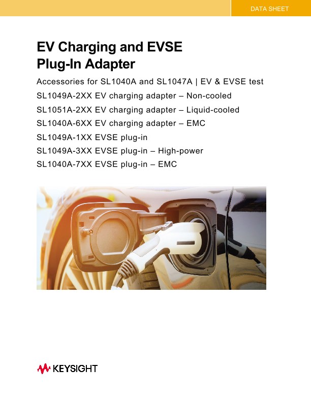 EV Charging and EVSE Plug-In Adapter