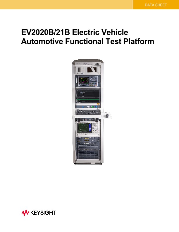 EV2020B/21B Electric Vehicle Automotive Functional Test Platform