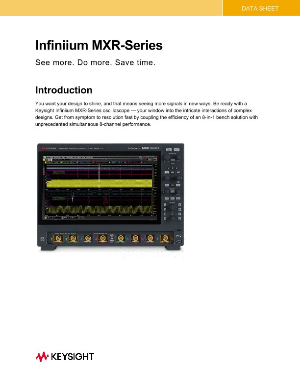 Infiniium MXR-Series