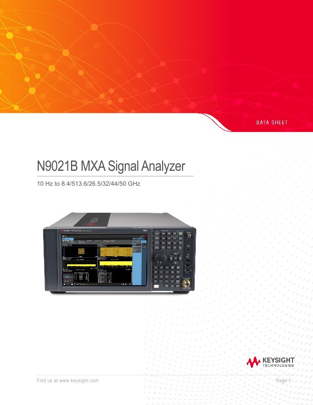 N9021B MXA Signal Analyzer