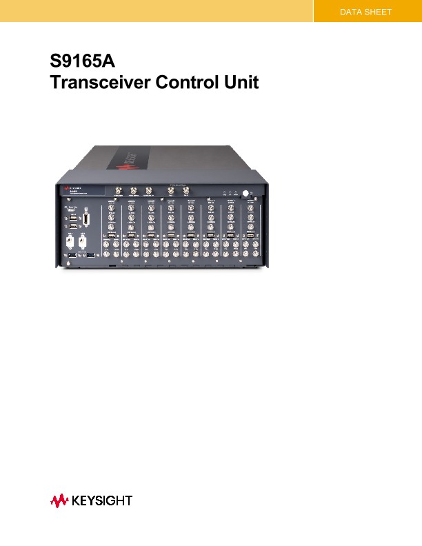 S9165A Transceiver Control Unit