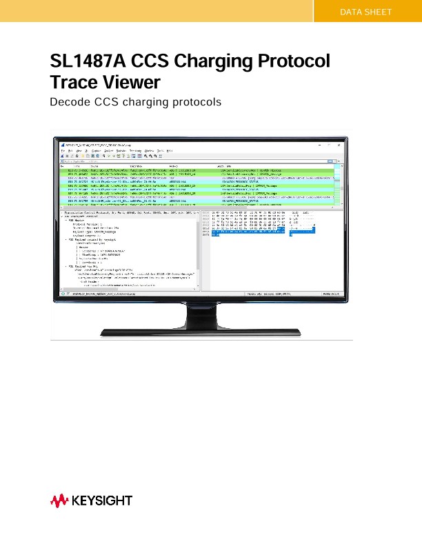 SL1487A CCS Charging Protocol Trace Viewer