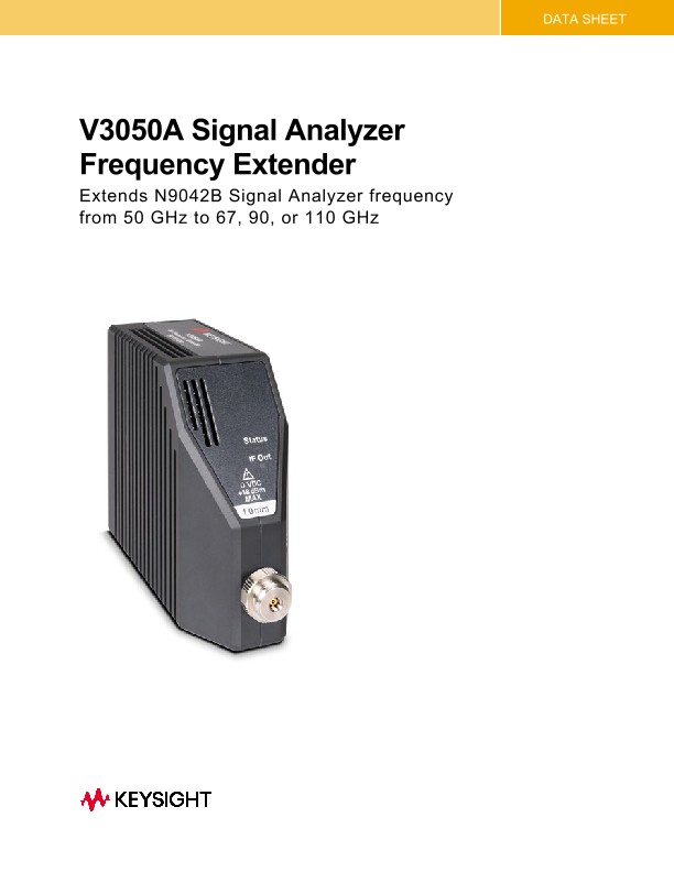 V3050A Signal Analyzer Frequency Extender