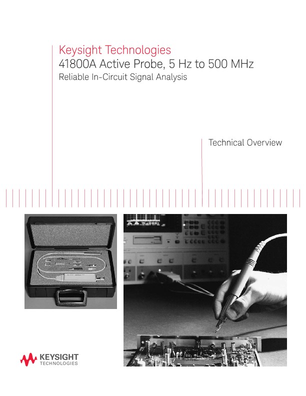 41800A Active Probe, 5 HZ TO 500 MHZ 