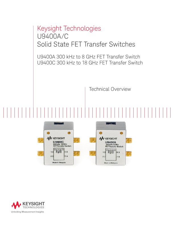 U9400A/C Solid State FET Transfer Switches 