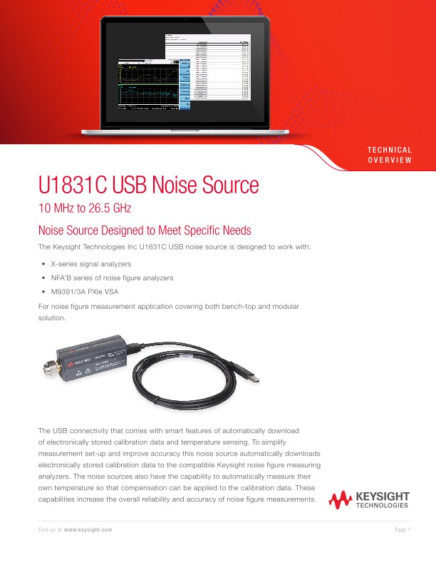 U1831C USB Noise Source - Technical Overview