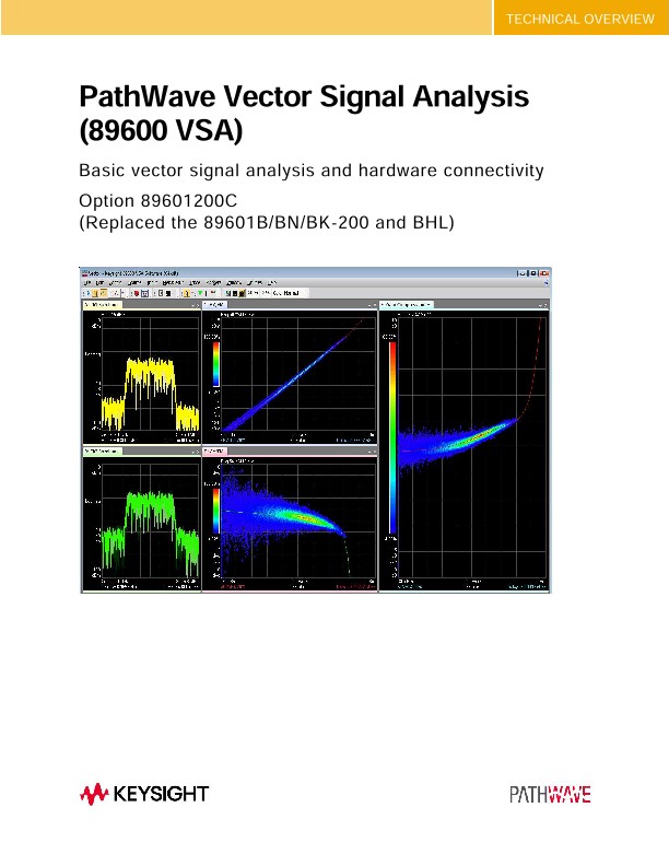 PathWave Vector Signal Analysis (89600 VSA)