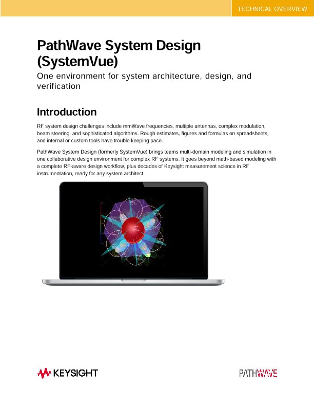 PathWave System Design (SystemVue)