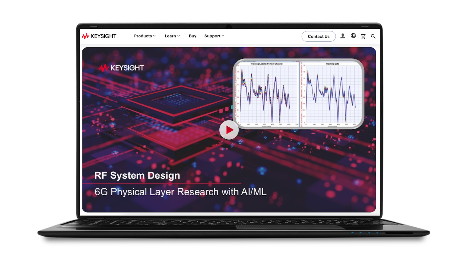 Keysight Video - 6G Physical Layer Research with AI / ML