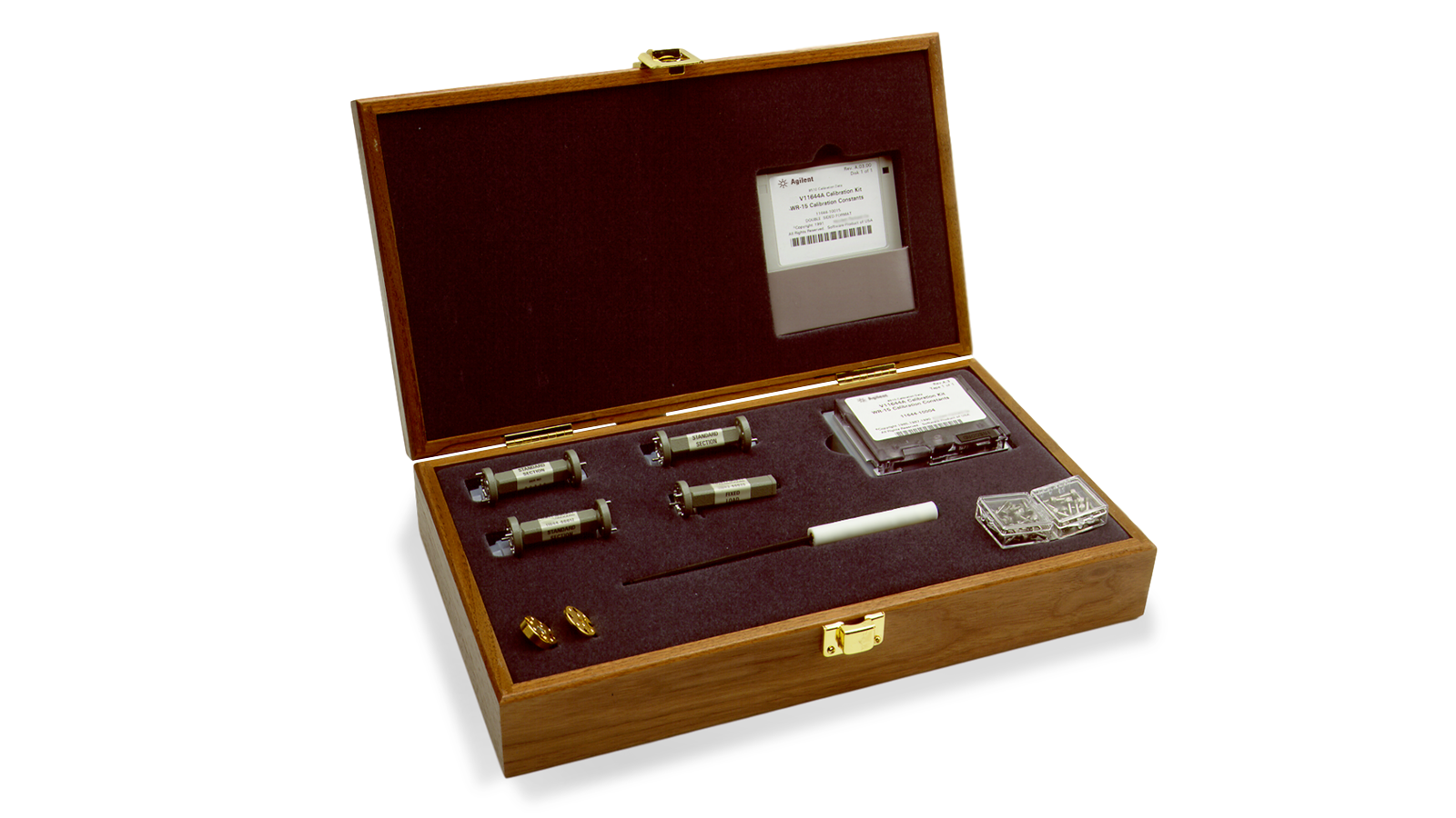 V11644A Mechanical Calibration Kit, 50 to 75 GHz, Waveguide, WR-15