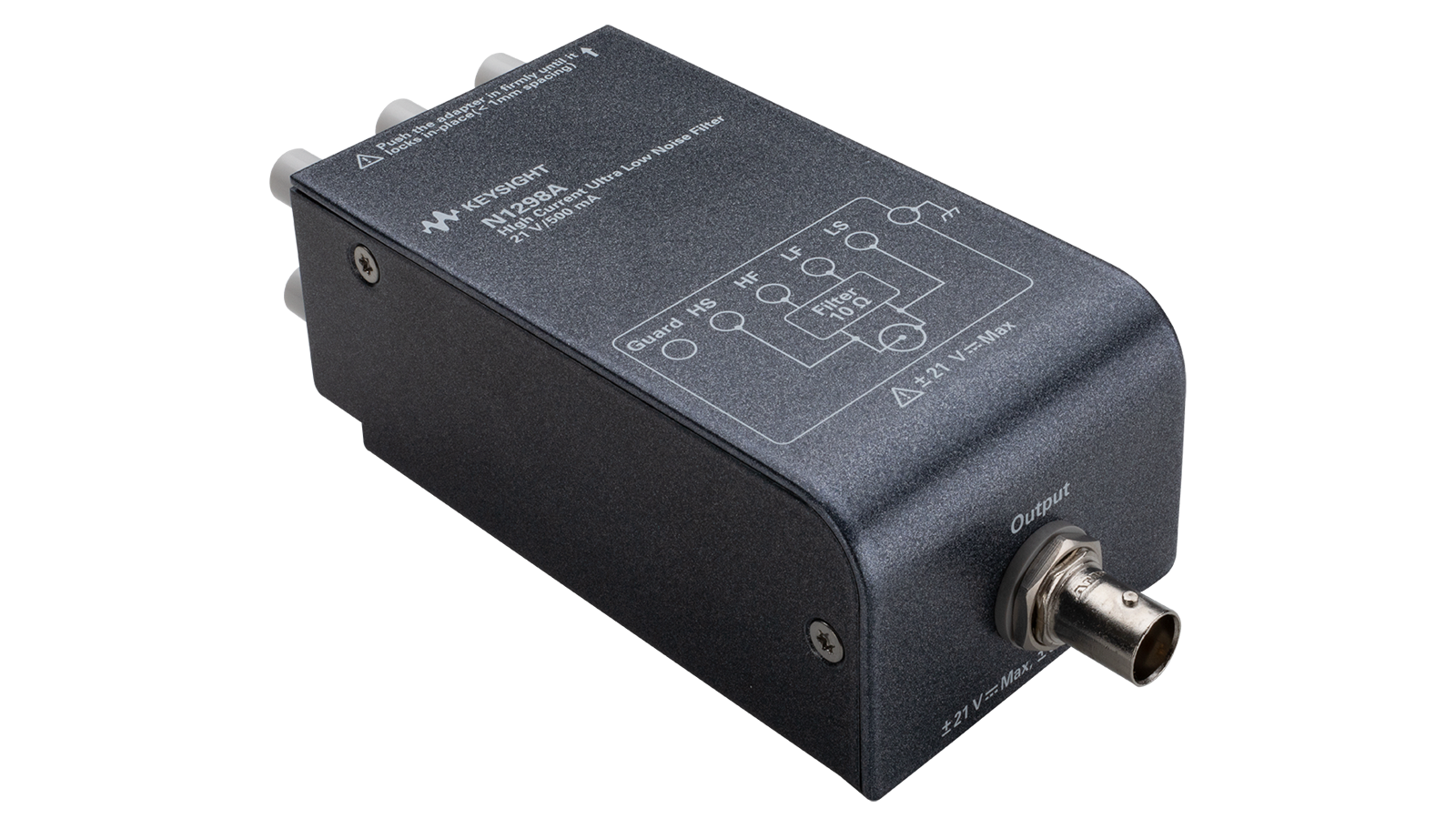 N1298A High-Current Ultra-Low Noise Filter