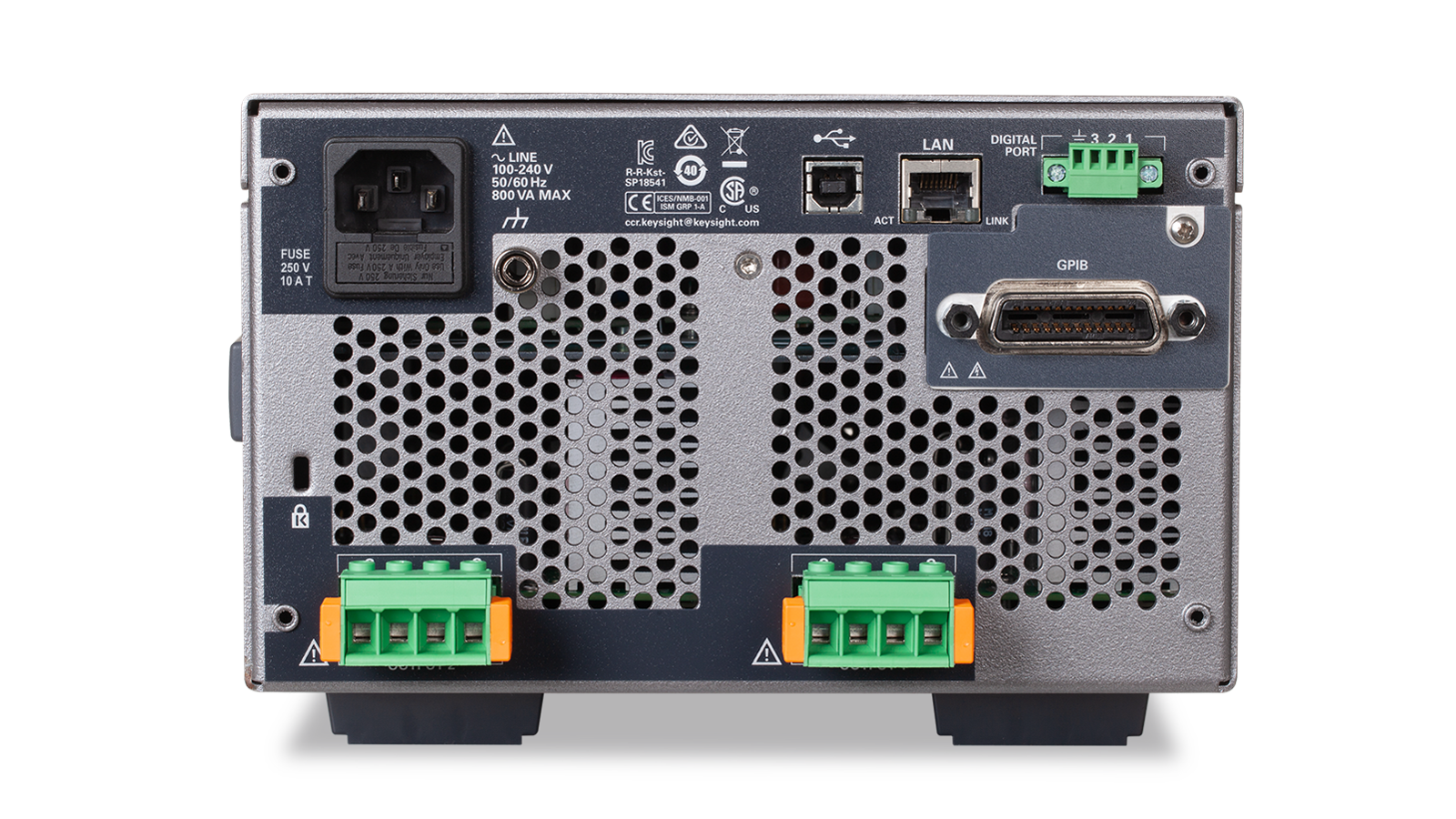 E36200 Autoranging Power Supply - Rear Panel