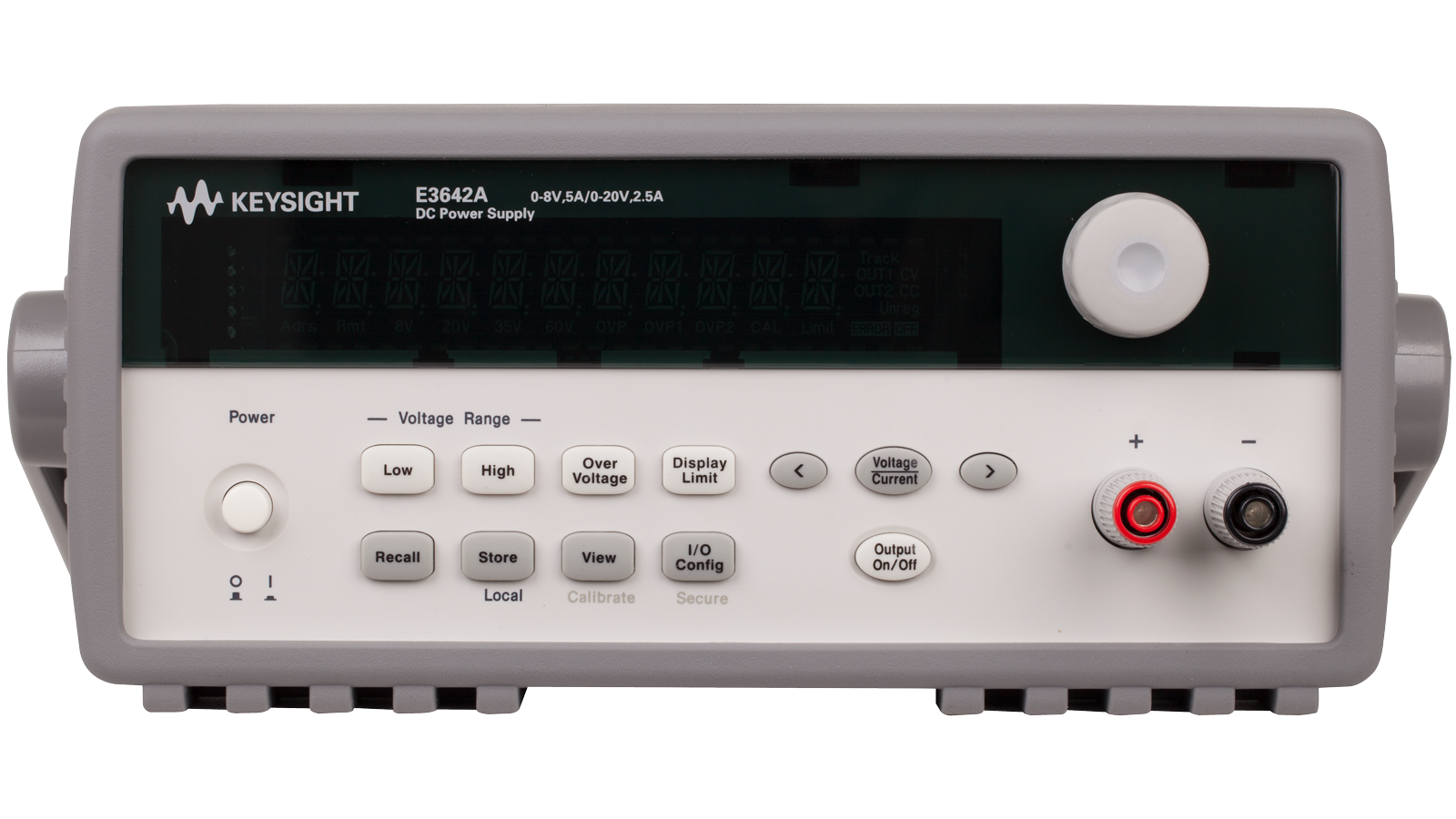 E3640 Series Bench Power Supply - Front