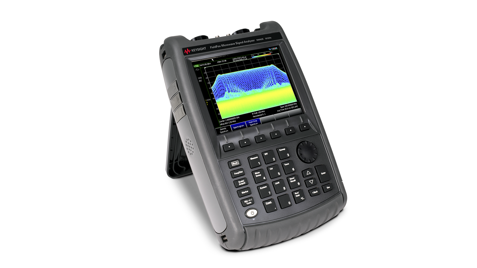 N9962B FieldFox Handheld Analyzer Front-Right Image