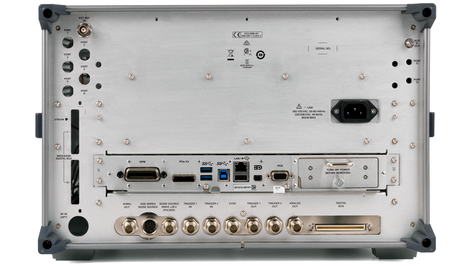 Real-Time Spectrum Analyzer Back Image