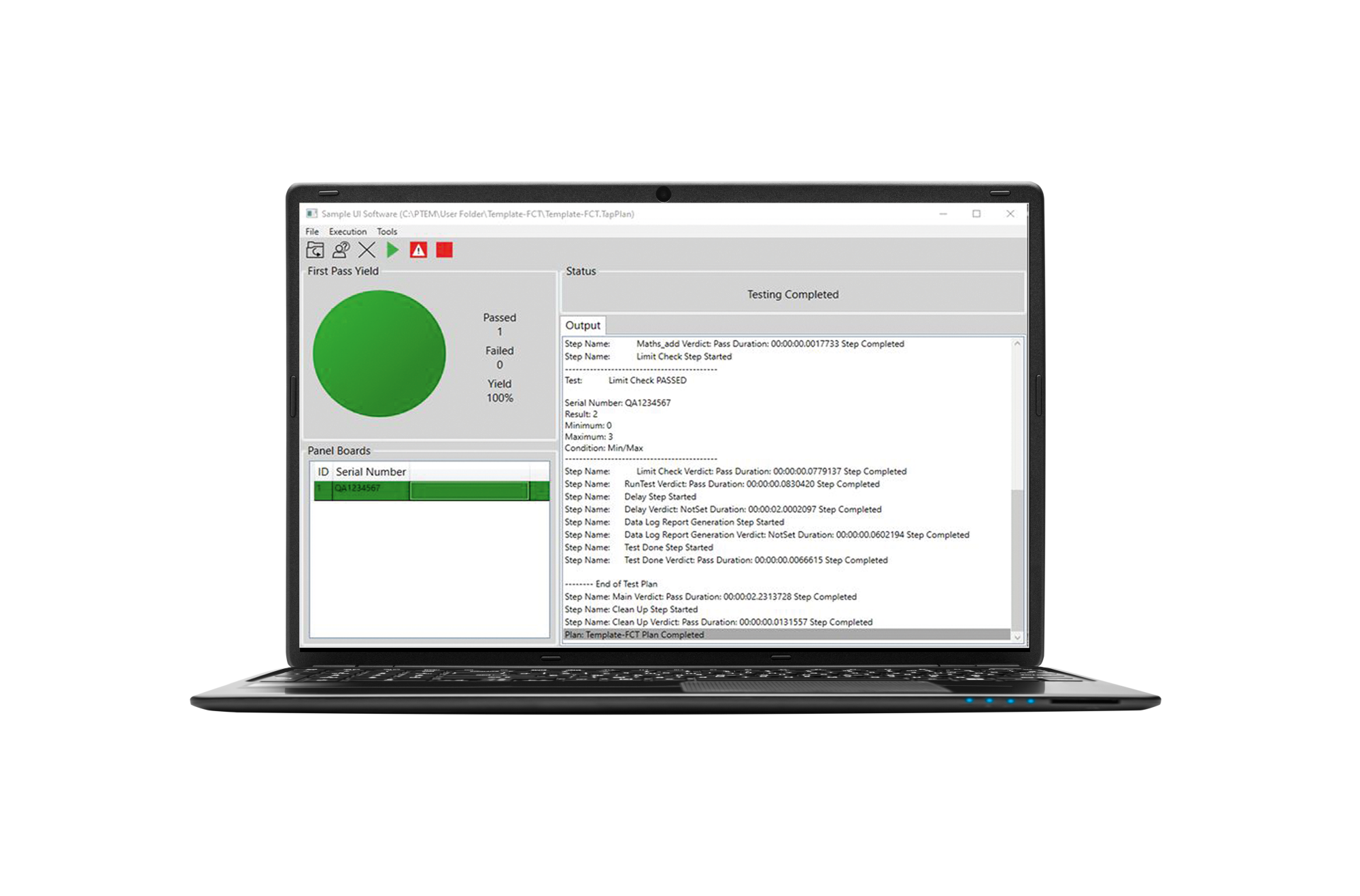 KS8329B PathWave Test Executive for Manufacturing Deployment Version