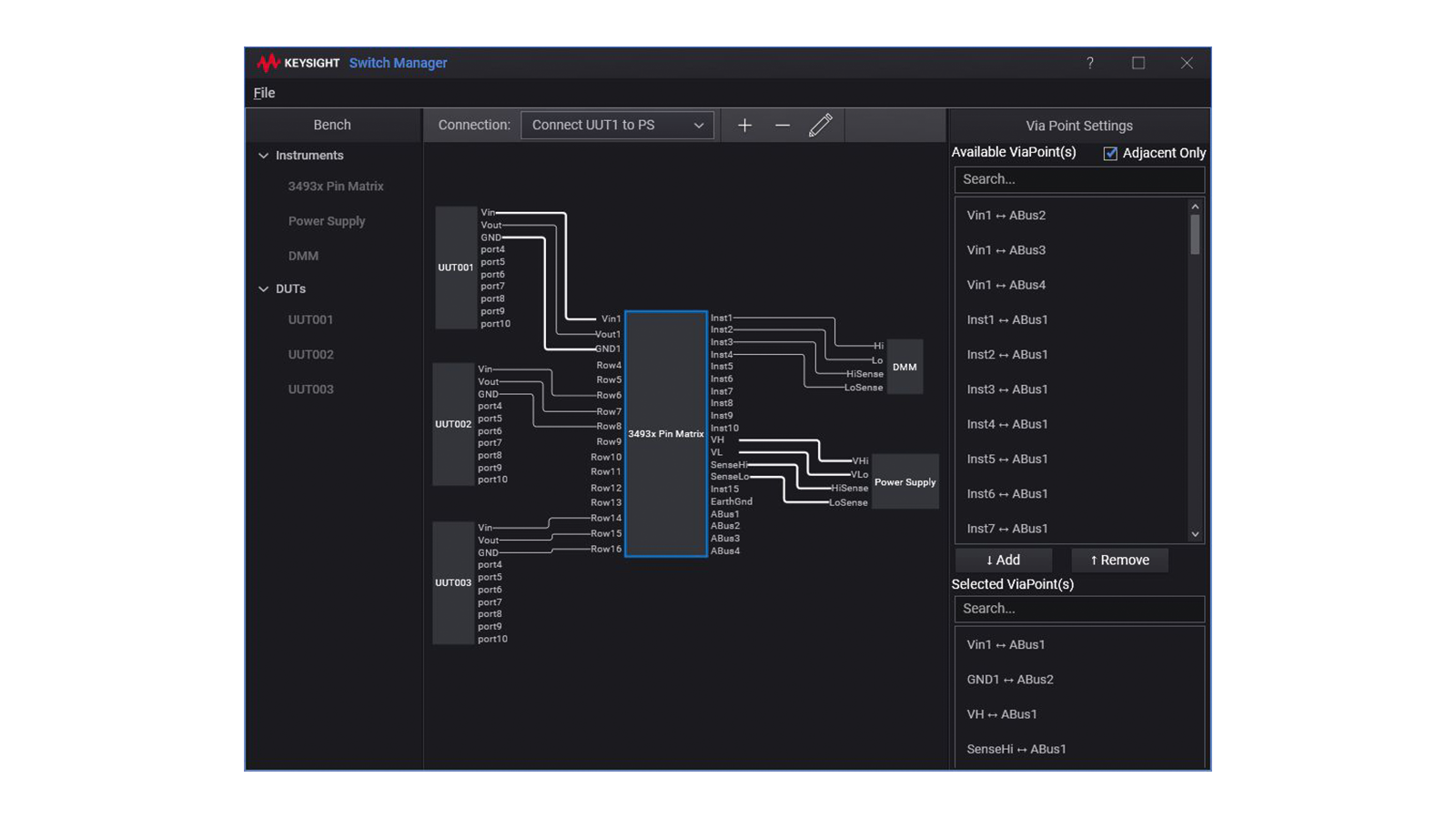 KS8328A Test Executive Switch Manager